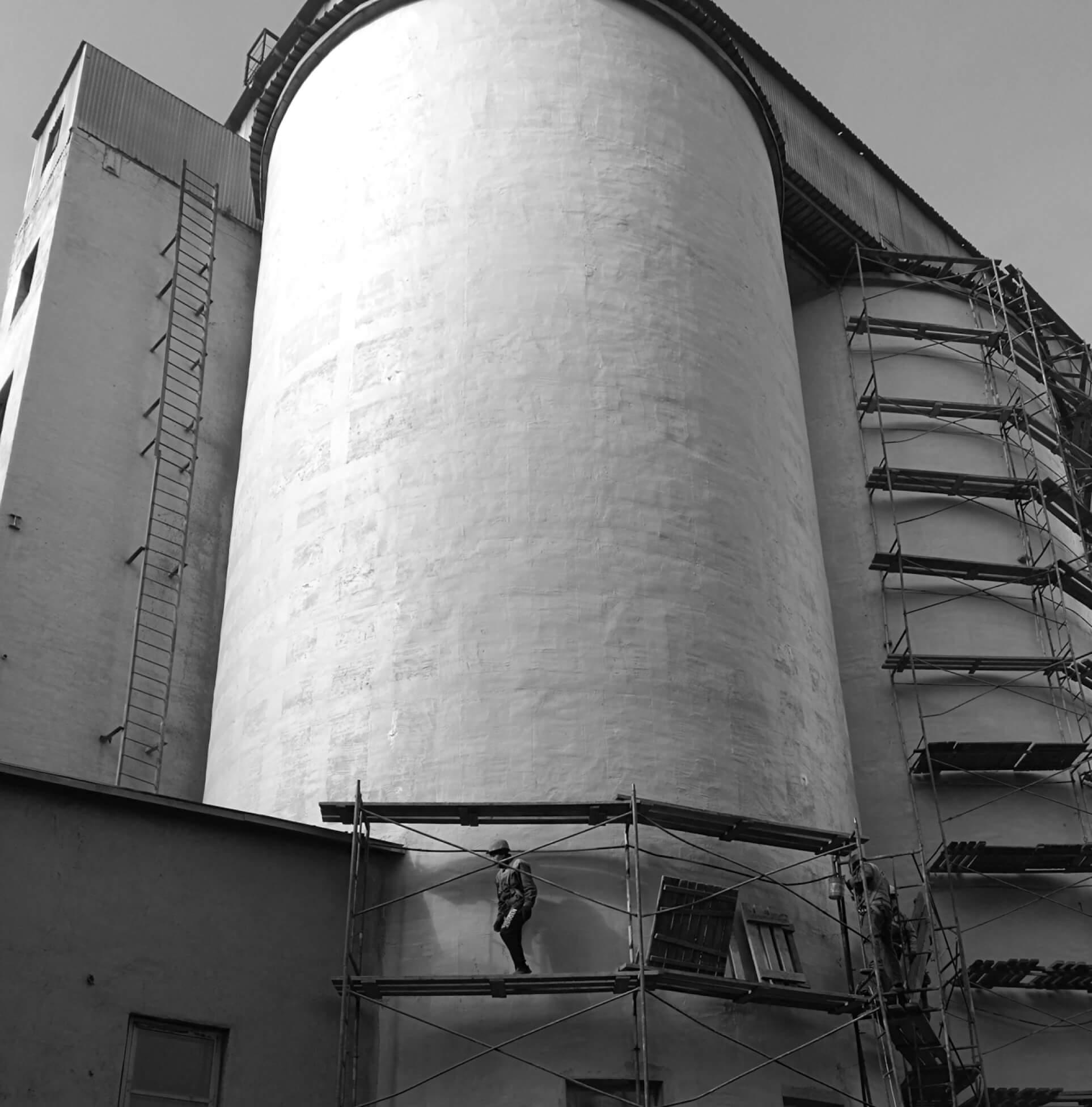 PGSCOM Реконструкция силосов хранения угля